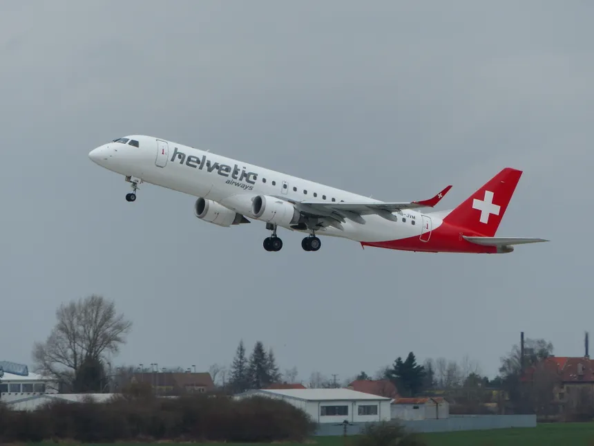 Helvetica Airways plane