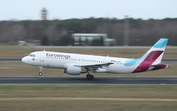 eurowings airplane