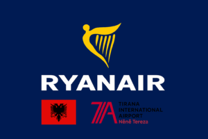 Ryanair base in Tirana