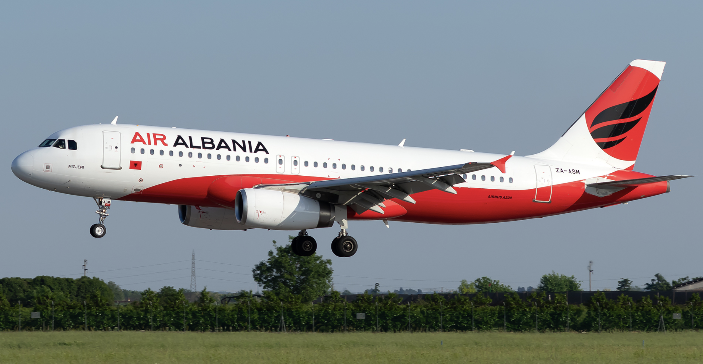 air albania plane